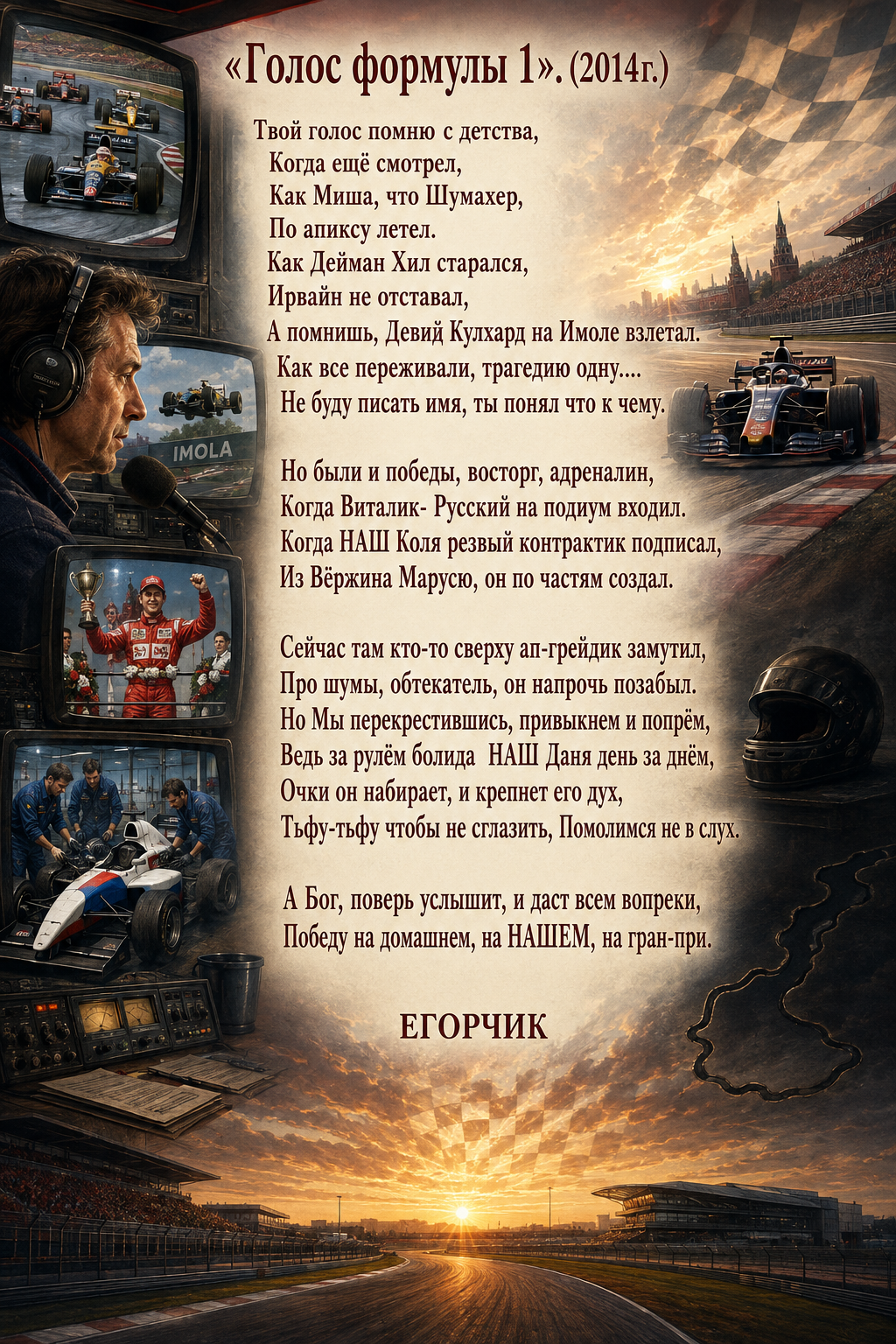 голос формулы 1