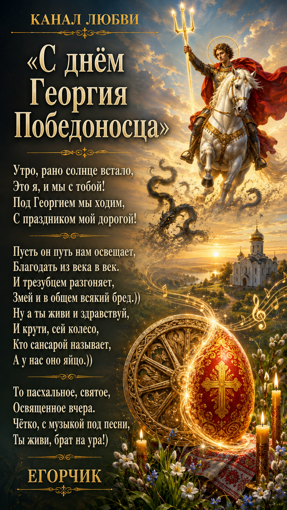 с днём Георгия Победоносца